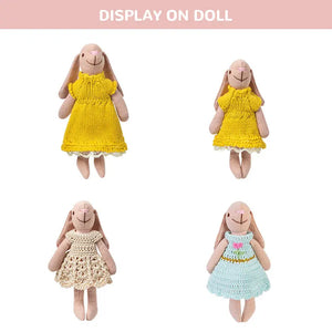 5 Inch / 6 Inch Doll Clothes Collection – for 1:12 Scale Dollhouse Accessories Kivvi Tales