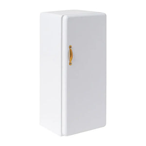 White Refrigerator with Opening Door – 1:12 Scale Dollhouse Furniture Kivvi Tales