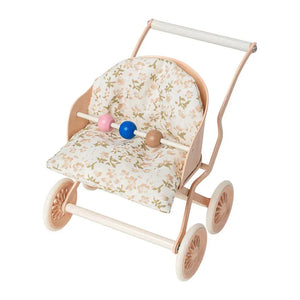Metal Baby Stroller – 1:12 Scale Dollhouse Furniture Kivvi Tales