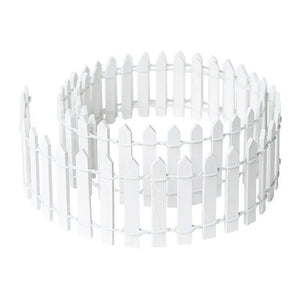White Picket Fence – 1:12 Scale Dollhouse Accessories Kivvi Tales
