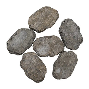 6pcs Realistic Miniature Slate Stepping Stones – 1:12 Scale Dollhouse Accessories Kivvi Tales