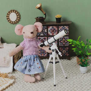 Astronomical Telescope – 1:12 Scale Dollhouse Accessory Kivvi Tales