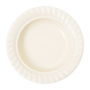 White background image of a miniature plate designed for a 1:12 scale dollhouse dining scene