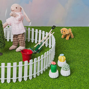 5-Piece Mini Potted Plant Set – 1:12 Scale Dollhouse Accessories Kivvi Tales