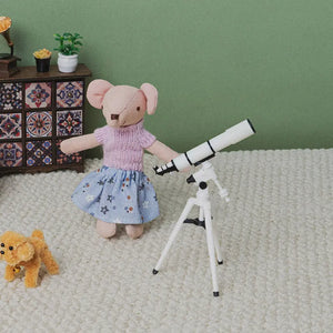 Astronomical Telescope – 1:12 Scale Dollhouse Accessory Kivvi Tales