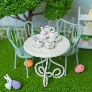 Vintage Miniature Tea Sets– 1:12 Scale Dollhouse Accessories Kivvi Tales