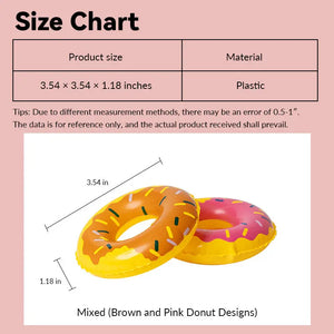 2 Swim Rings Set – 1:12 Scale Dollhouse Accessories Kivvi Tales