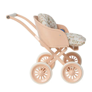 Metal Baby Stroller – 1:12 Scale Dollhouse Furniture Kivvi Tales