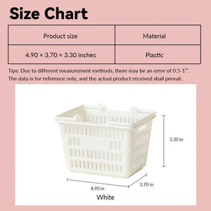 White Laundry Basket – 1:12 Scale Dollhouse Accessories Kivvi Tales