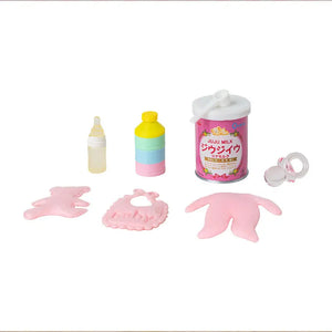 Baby Feeding Set – 1:12 Scale Dollhouse Nursery Accessories Kivvi Tales