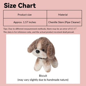 Handmade Puppy – 1:12 Scale Dollhouse Accessories(Cavalier King Charles Spaniel Dog Biscuit ) Kivvi Tales