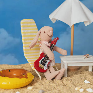 5 inch Bunny Kid Milo (Swimwear) – Figure for 1:12 Scale Dollhouse Scenes Kivvi Tales