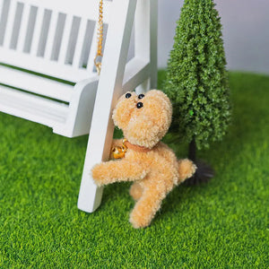 Handmade Puppy – 1:12 Scale Dollhouse Accessories(Toy Poodle Dog Nibbs) Kivvi Tales