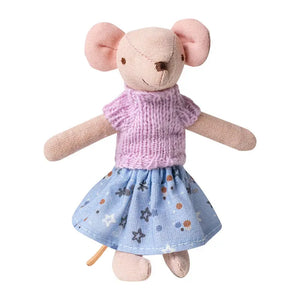 5 inch Mouse Kid Pip – Figure for 1:12 Scale Dollhouse Scenes Kivvi Tales