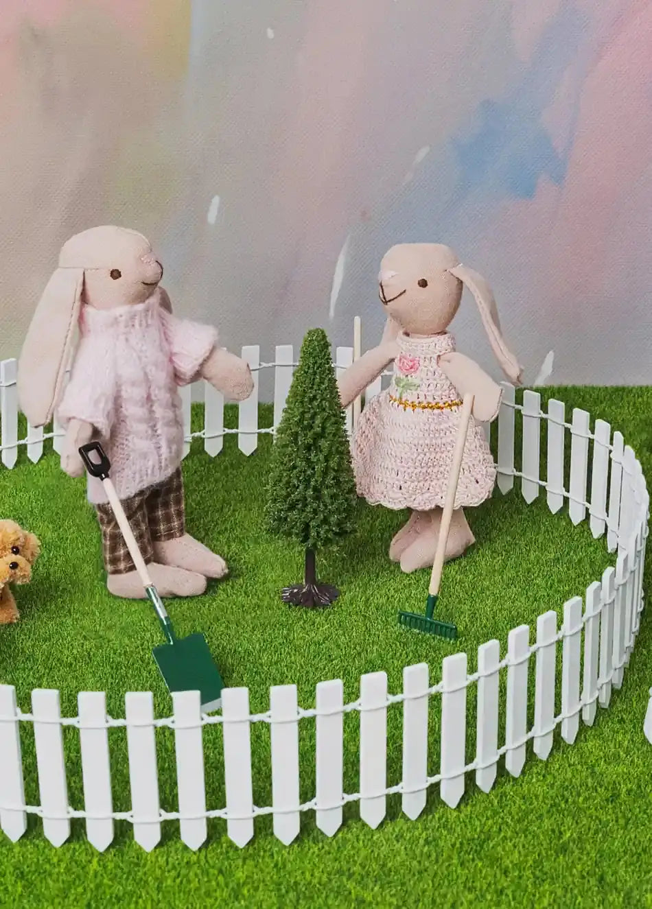 Kivvi Tales collectible miniature scene banner for Kivvi Town