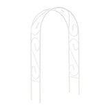 White Metal Miniature Garden Arbor (Fairy Tale Style) – 1:12 Scale Dollhouse Accessories Kivvi Tales
