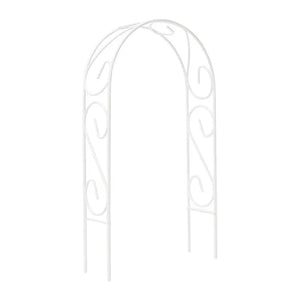 White Metal Miniature Garden Arbor (Fairy Tale Style) – 1:12 Scale Dollhouse Accessories Kivvi Tales