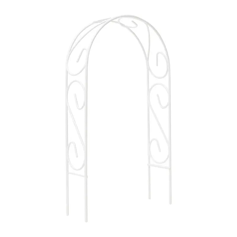 White Metal Miniature Garden Arbor (Fairy Tale Style) – 1:12 Scale Dollhouse Accessories Kivvi Tales