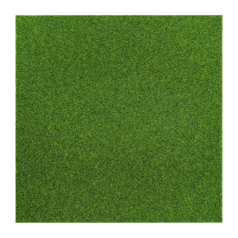 12 × 12 Inches Realistic Miniature Artificial Turf Mat – 1:12 Scale Dollhouse Accessories Kivvi Tales