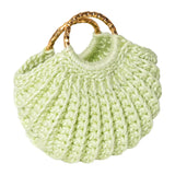 Green Crochet Handbag – 1:12 Scale Dollhouse Accessories Kivvi Tales