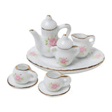 Vintage Miniature Tea Sets– 1:12 Scale Dollhouse Accessories Kivvi Tales