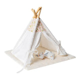 White Indoor Tent – 1:12 Scale Dollhouse Furniture Kivvi Tales