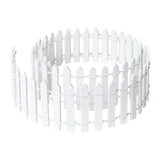 White Picket Fence – 1:12 Scale Dollhouse Accessories
