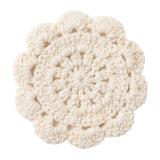 Crochet Flower Round Rug – 1:12 Scale Dollhouse Decor