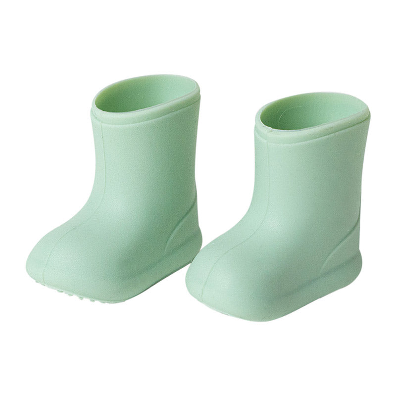 Mint Green Rain Boots – 1:12 Scale Dollhouse Accessories