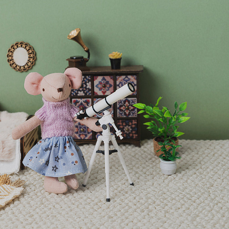 Potted Plant Set (3 pcs) – 1:12 Scale Dollhouse Decor