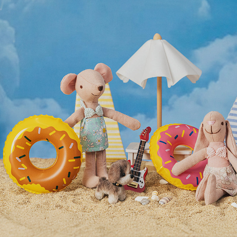 2 Swim Rings Set – 1:12 Scale Dollhouse Accessories