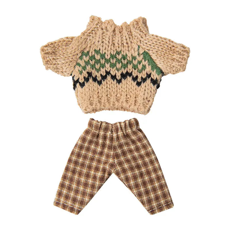 5 Inch / 6 Inch Doll Clothes Collection – for 1:12 Scale Dollhouse Accessories Kivvi Tales