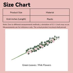 Flexible Clay Rose Vine Handmade Miniature Flower Garland – 1:12 Scale Dollhouse Accessories Kivvi Tales
