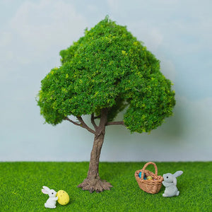 9 Inch Realistic Miniature Garden Tree  – 1:12 Scale Dollhouse Accessories Kivvi Tales