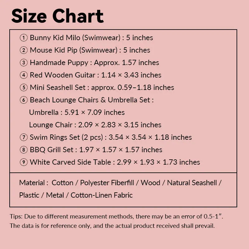 Seashell Message on the Beach – 1:12 Scale Dollhouse Miniature Story-Box Kivvi Tales