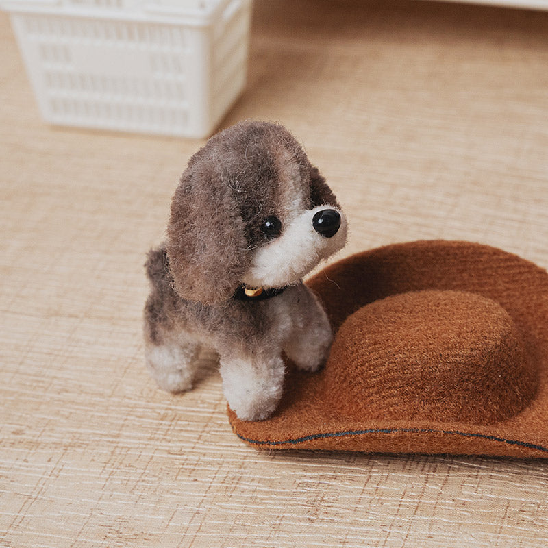 Handmade Puppy – 1:12 Scale Dollhouse Accessories（Cavalier King Charles Spaniel Dog Biscuit ）