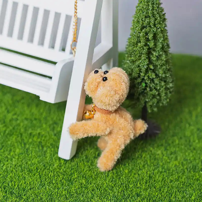 Handmade Puppy – 1:12 Scale Dollhouse Accessories（Toy Poodle Dog Nibbs） Kivvi Tales