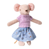 5 inch Mouse Kid Pip – Figure for 1:12 Scale Dollhouse Scenes Kivvi Tales
